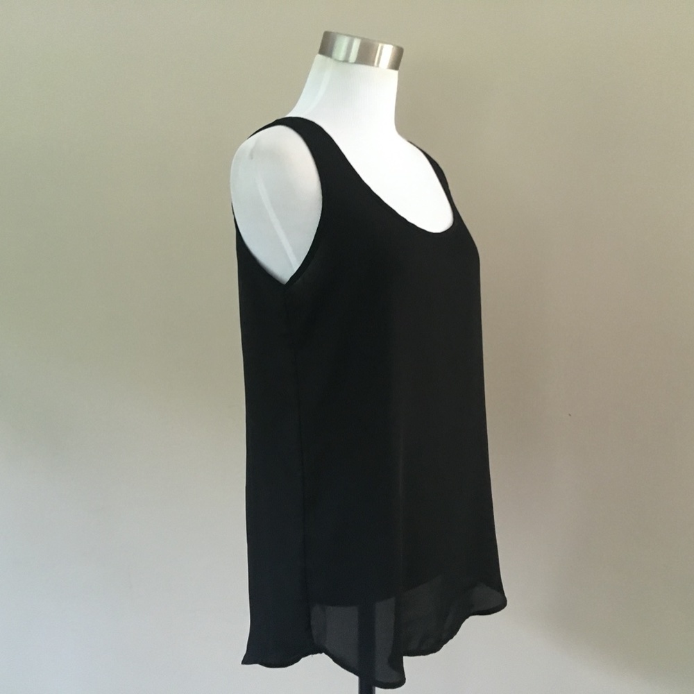Black Pullover Small Asymmetrical Active Usa - image 4